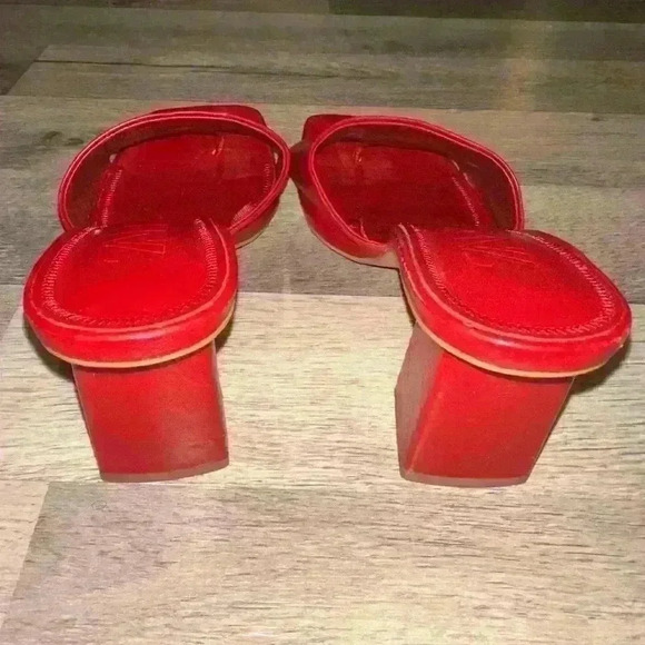 Zara red sandals size 41 - Picture 2 of 6